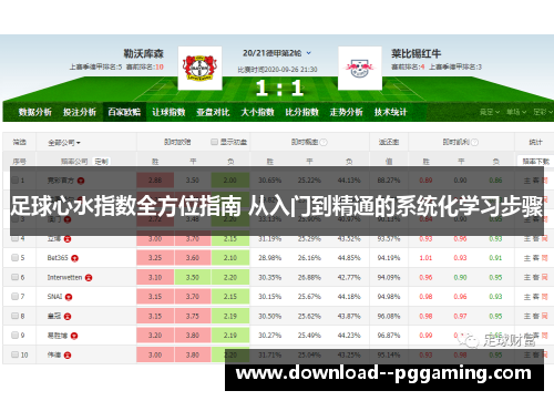 足球心水指数全方位指南 从入门到精通的系统化学习步骤 足球心水指数全方位指南 从入门到精通的系统化学习步骤